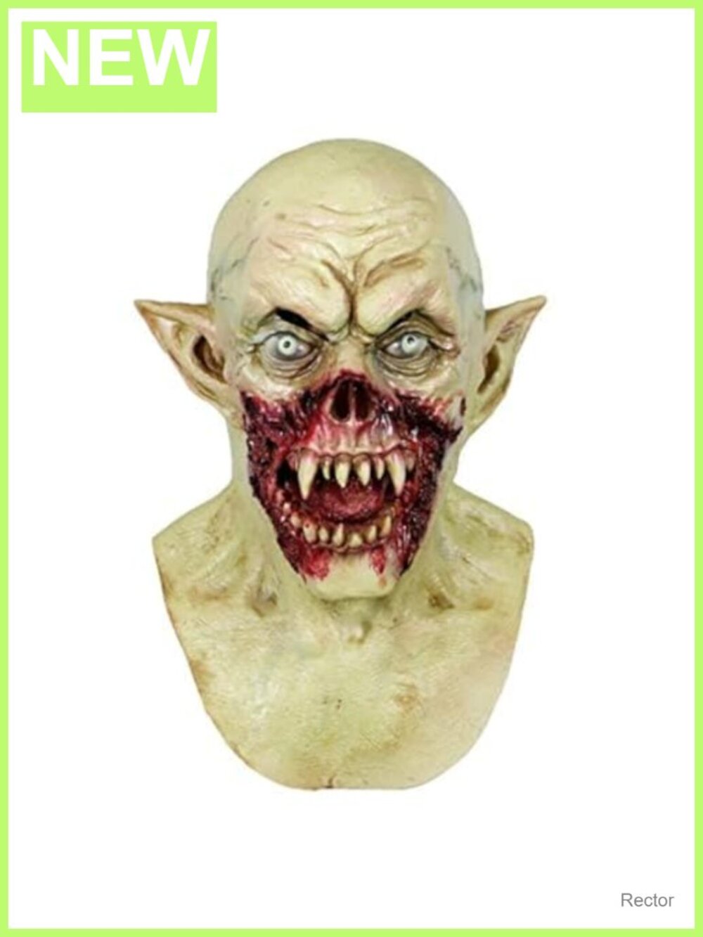 Vampire Mask Zombie Head Mask Adult Scary Horror Latex Halloween Costume Party